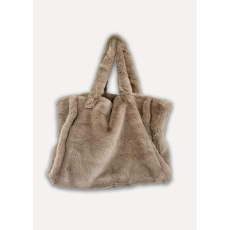 Borsa Fur Bag, Beige