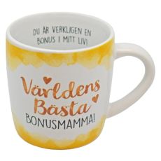 Mugg VÄRLDENS BÄSTA BONUSMAMMA