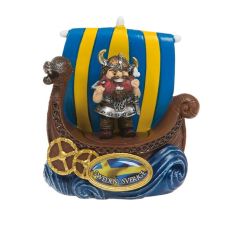 Magnet Souvenir Vikingskepp Viking som äter