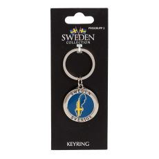 Nyckelring Souvenir Karta Sverige Sweden