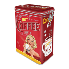 Plåtburk Hot Coffee 1,3L