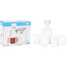 Whiskeyset Whiskey Karaff Glas Set 5 delar