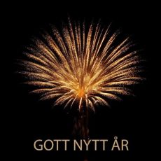 Servetter Gott Nytt År 33x33 cm 20-pack