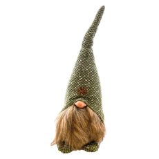 Tomte Textil Grön 42 cm