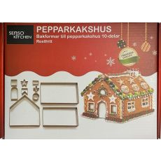 Pepparkakshus set Formar Bak Jul