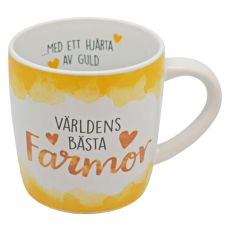 Mugg VÄRLDENS BÄSTA FARMOR