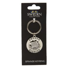 Nyckelring Souvenir Spinner Vikingskepp