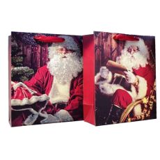 Presentpåse Tomte 2-pack 74x49 cm