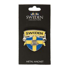 Magnet Souvenir Sköld Vikingskepp