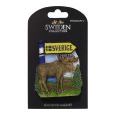 Magnet Älg Sweden