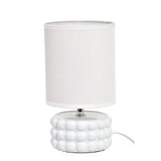 Bordslampa Vit Bubblor 27 cm