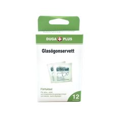 Våtservett Glasögon 12-pack glasögonservetter