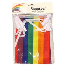 Flaggspel Regnbåge HBTQ+ 20st