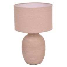 Lampa Bord Beige Keramik 38 cm