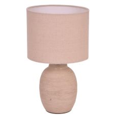 Lampa Bord Beige Keramik 34 cm