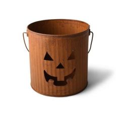 Lykta Halloween Marschall Ljus Rost