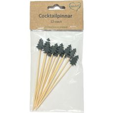 Pinnar Cocktailpinnar Granar Dekoration Jul 12-pack