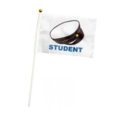 Flaggor Handflagga Student 30 cm 6-pack