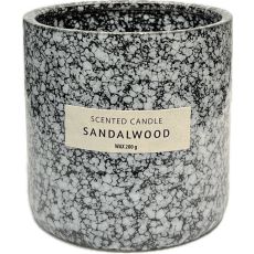 Doftljus Sandalwood Grå Keramik