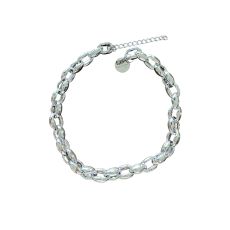 Halsband silver 48 cm