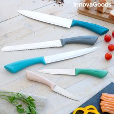 Charmiga Pastellfärger: 5-Pack Köksknivar för Stilfull Matlagning