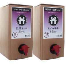 Kolloidalt Silver 10ppm 3L Bag in Box 2-pack