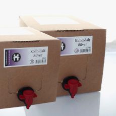 Kolloidalt silver 10ppm 5 liter bag-in-box 2-pack