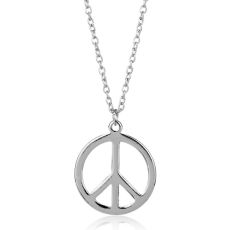 Halsband "Peace" med 925 Silverplätering