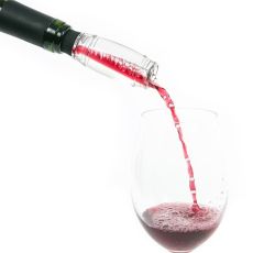 Bottle aerator w regulator - Vinluftare