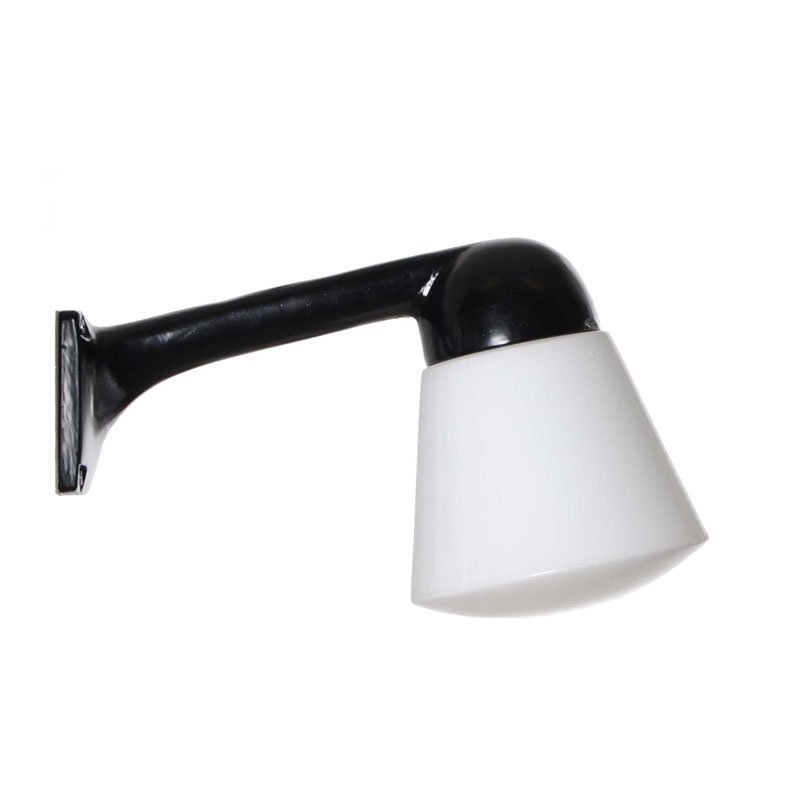 Funkis lampa plan 80, koniskt glas