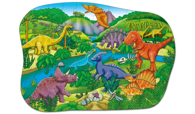 Golvpussel Big Dinosaurs