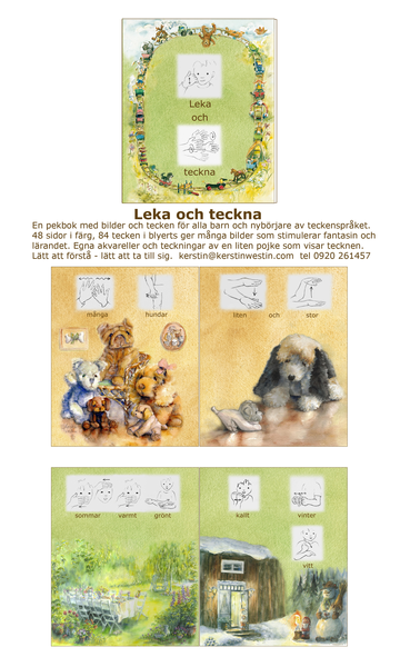 Bok - Lek och teckna av Kerstin Westin