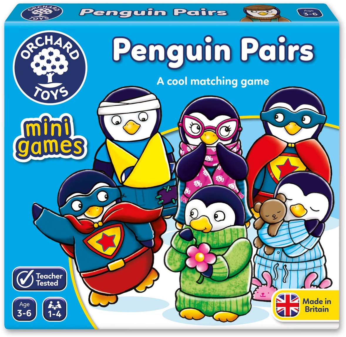 Memo Pingvinpar/Penguin pairs från Orchard Toys