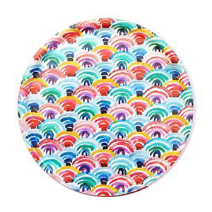 Sommar Rund bricka/Yngve Eriksson Art & Design